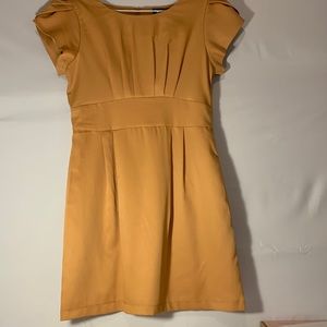 Womens Angeleye gold yellow dress M Medium